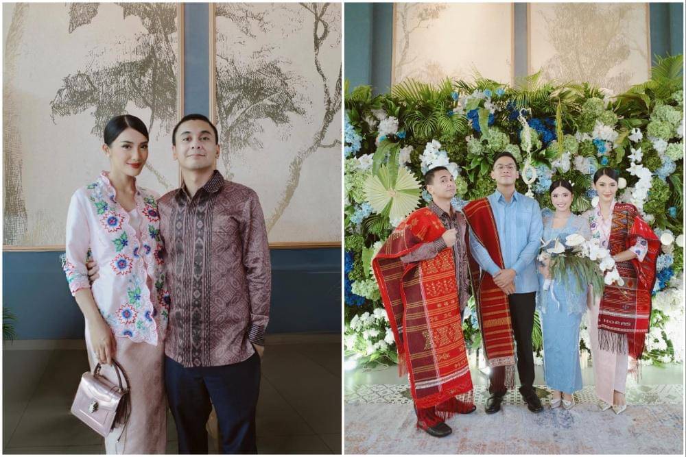 Potret Anissa Aziza di acara lamaran sang adik ipar