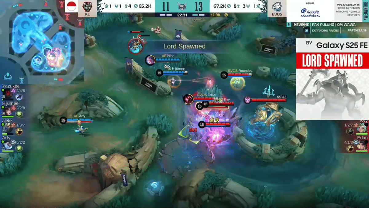 perebutan objektif merupakan momen saat mikro dan makro dimainkan penuh