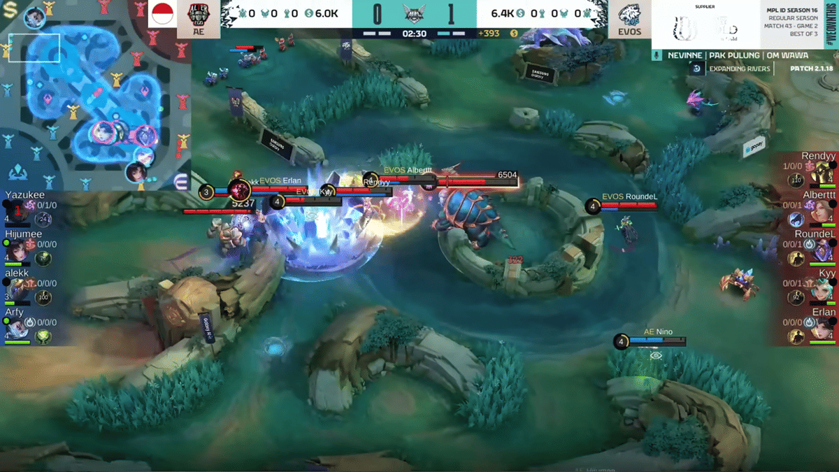 pick-off hero yang berpotensi mengganggu objektif 