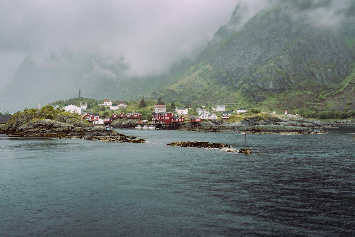 ilustrasi pulau Lofoten