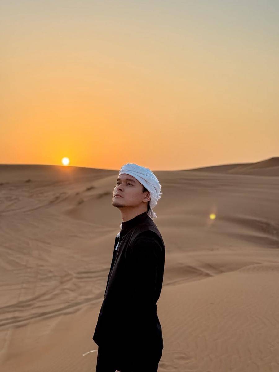 potret Anisa Rahma dan Dito jalan-jalan di Dubai