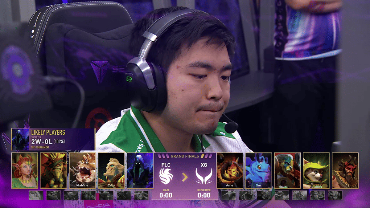 cuplikan draft pick pada Grand Final The International 2025