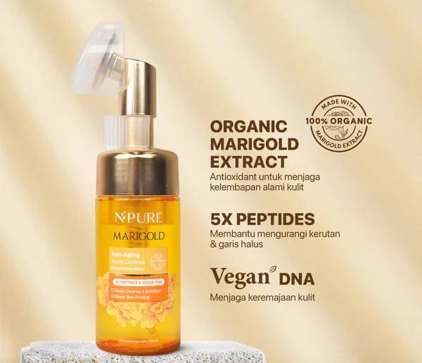 NPURE - Facial Wash Marigold 