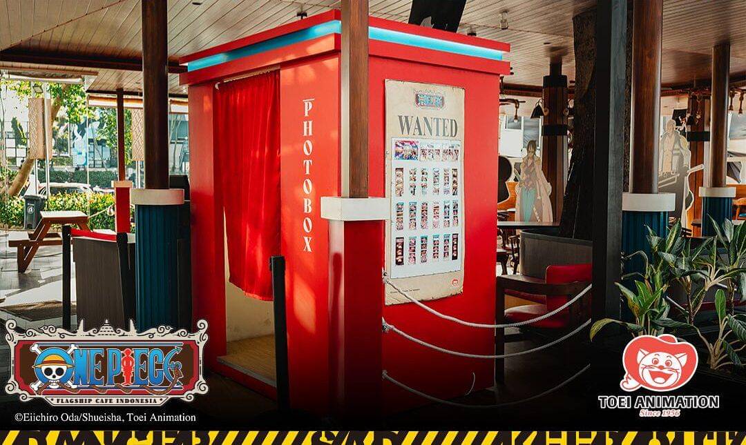 Photobox di One Piece Cafe
