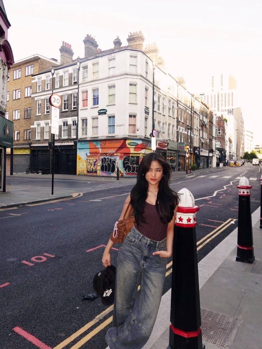 potret Fujianti di Inggris