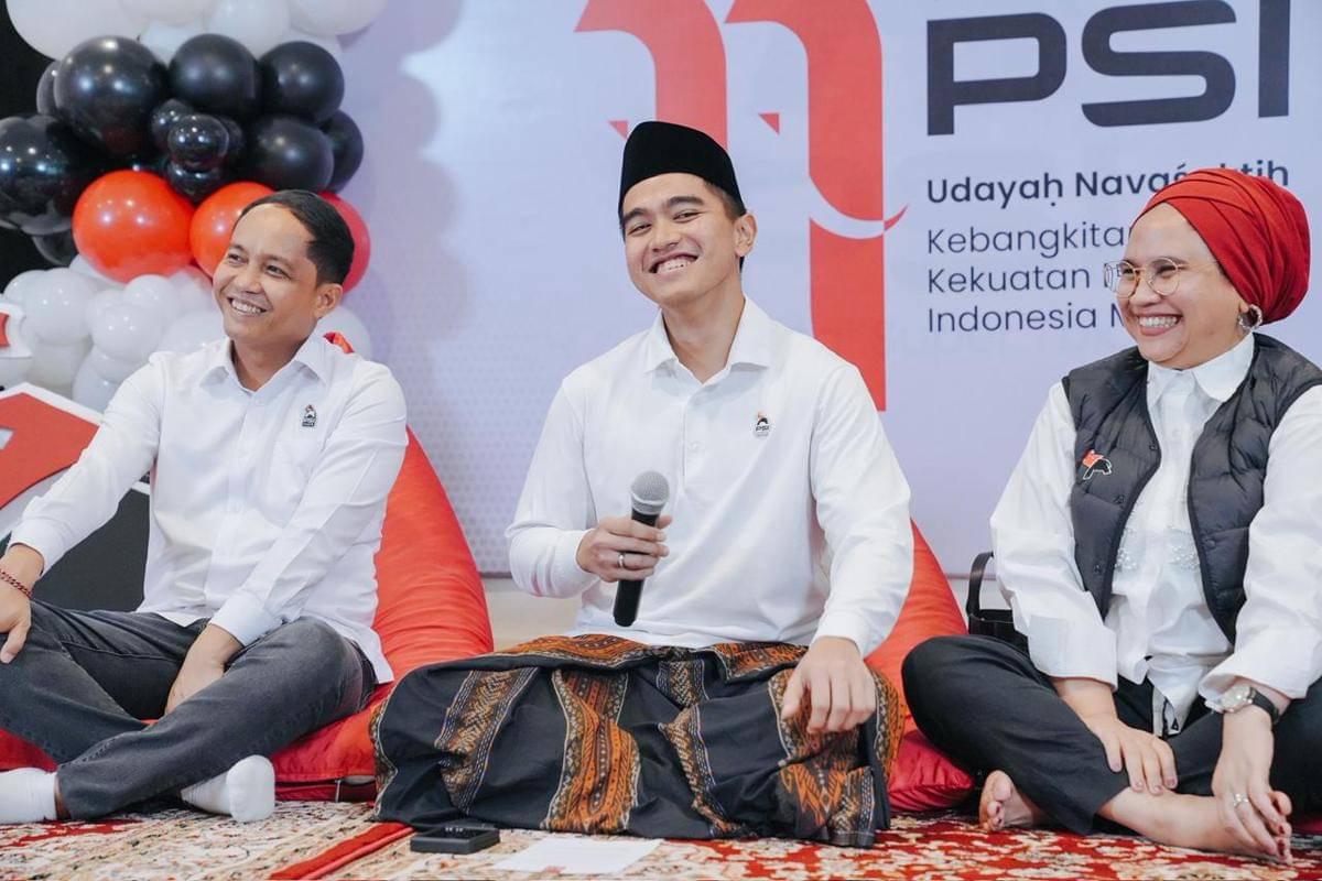 Ketua Umum PSI, Kaesang Pangarep