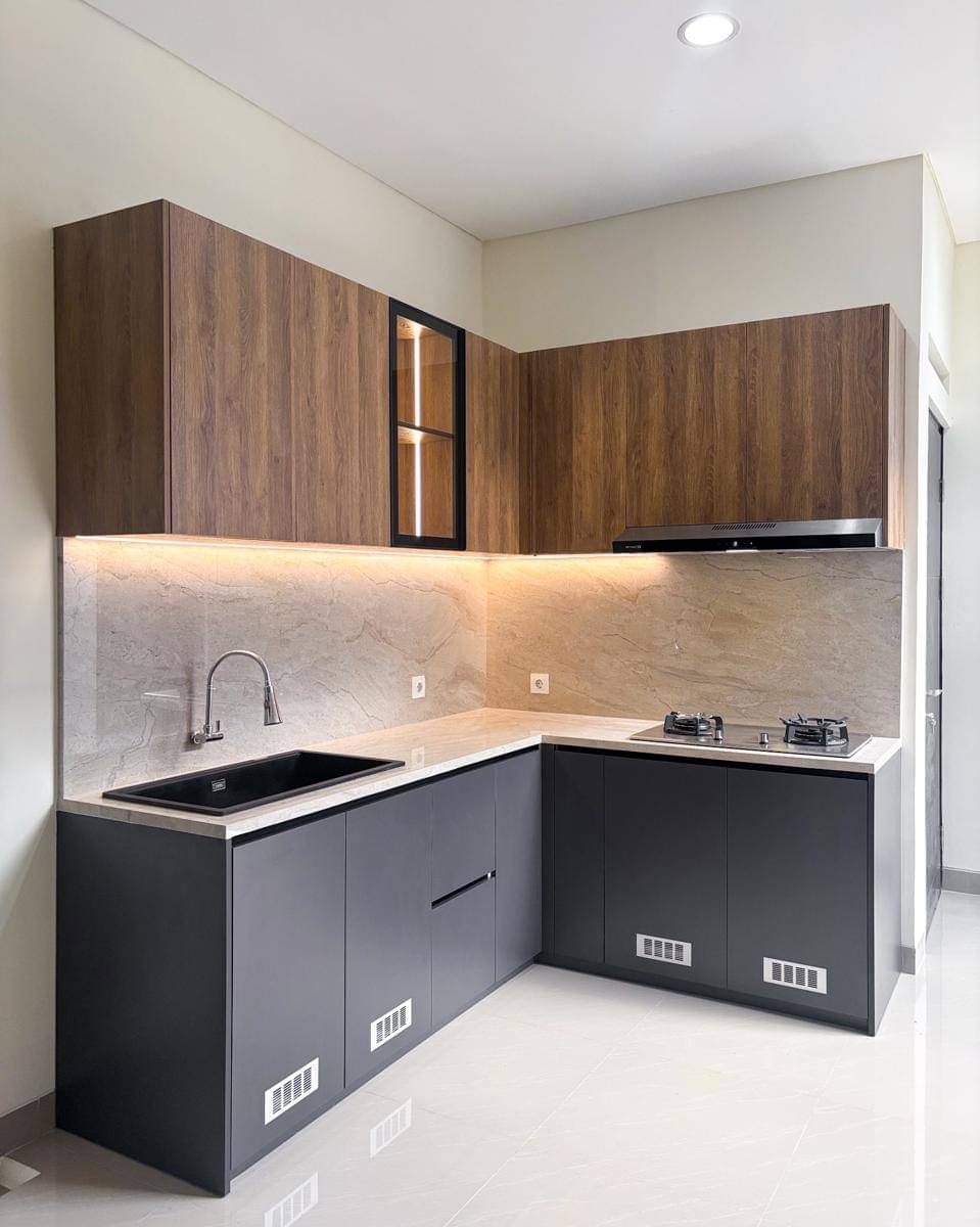 Inspirasi Dapur di Rumah Berkonsep Open Space