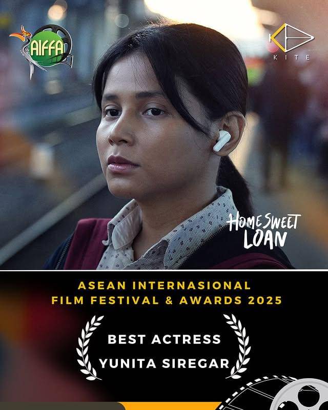 Yunita Siregar menang Best Actress di Asean Internasional Film Festival & Awards 2025 