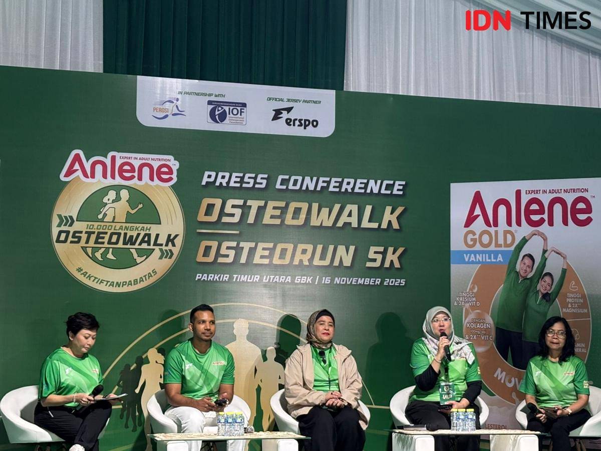 Press Conference Anlene OsteoWalk 10.000 Langkah dan OsteoRun 5K.