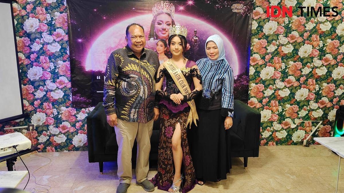 Putri Batik Cilik Indonesia 2025, Gendhis Zhillan Qamarinna.