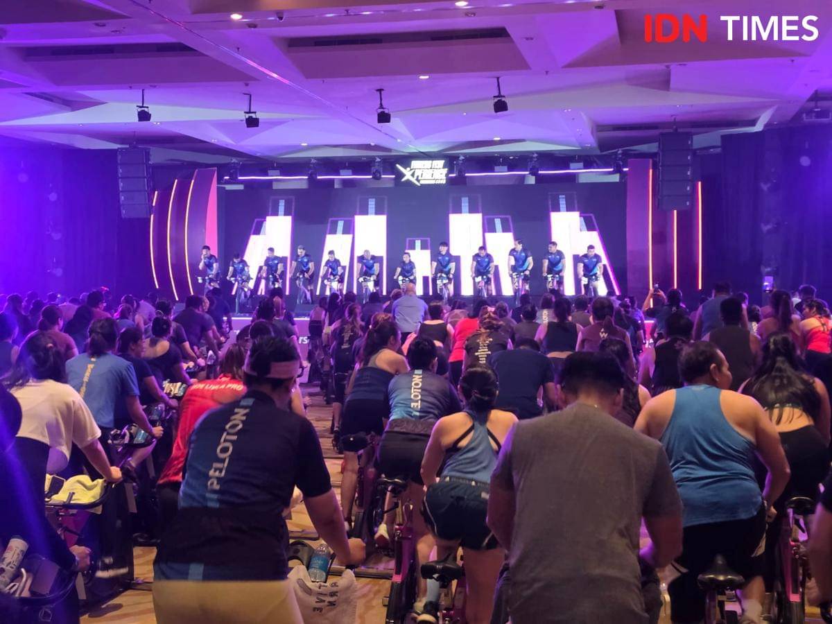 Fitness Fest Xperience yang berlangsung di Kuningan City Mall