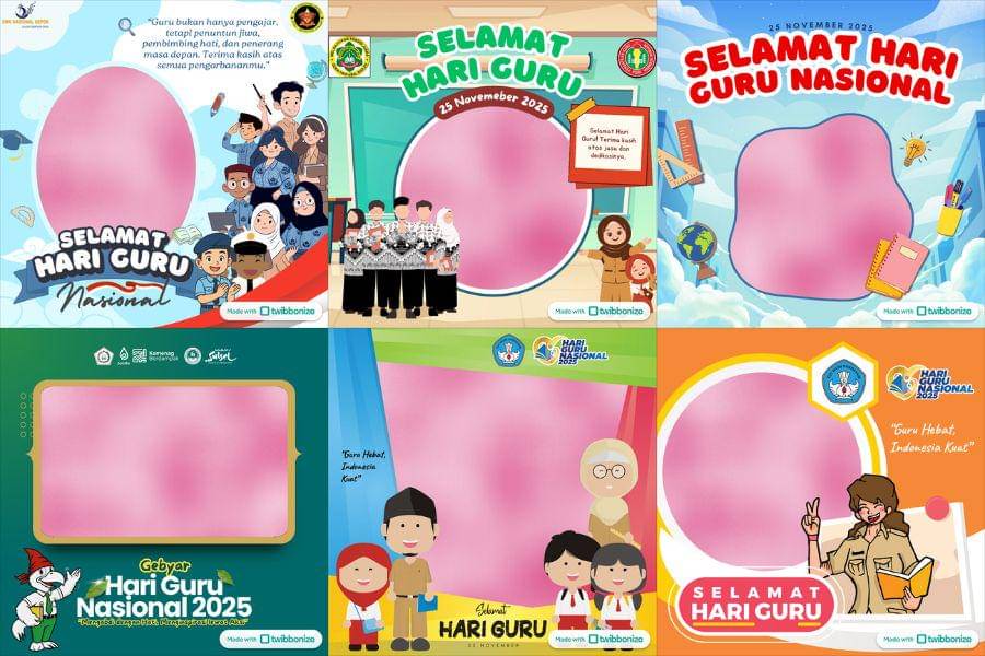 Twibbon Hari Guru Nasional 2025