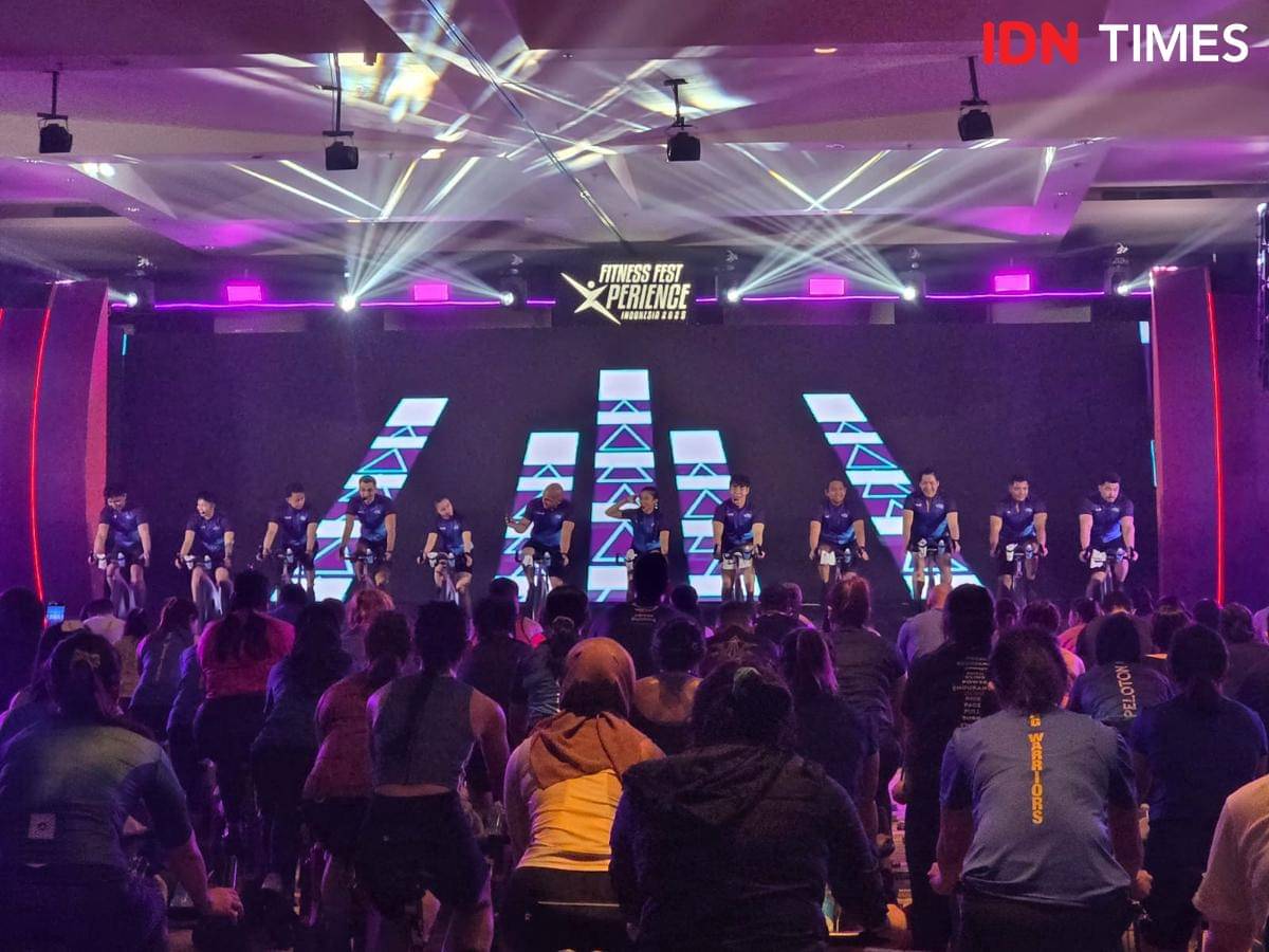 Fitness Fest Xperience yang berlangsung di Kuningan City Mall