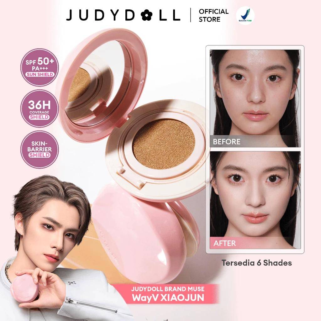 Judydoll Fresh Matte Pink Cushion