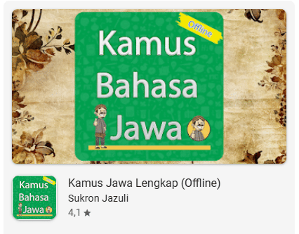 aplikasi translate bahasa Jawa krama alus