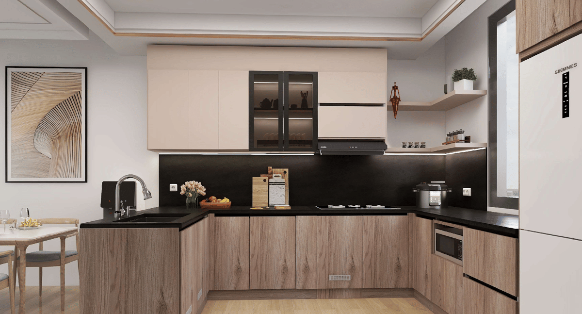 Inspirasi Dapur di Rumah Berkonsep Open Space