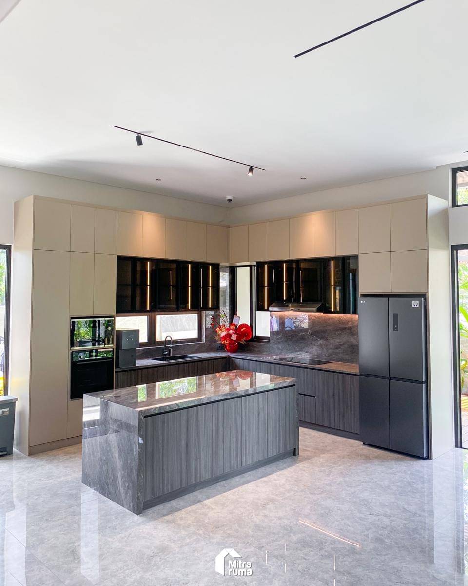 Inspirasi Dapur di Rumah Berkonsep Open Space