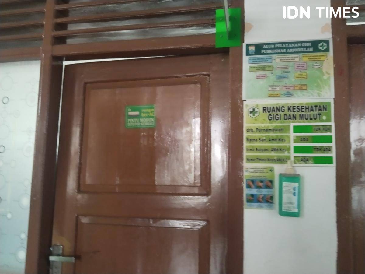 Situasi Puskesmas Ariodillah Palembang.