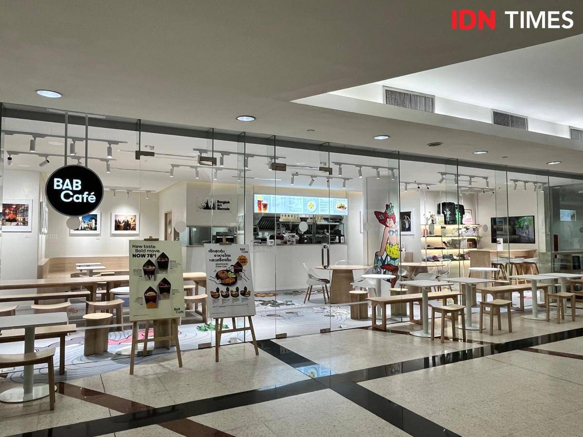 Potret BAB Cafe di Bangkok Art & Culture Centre, Thailand