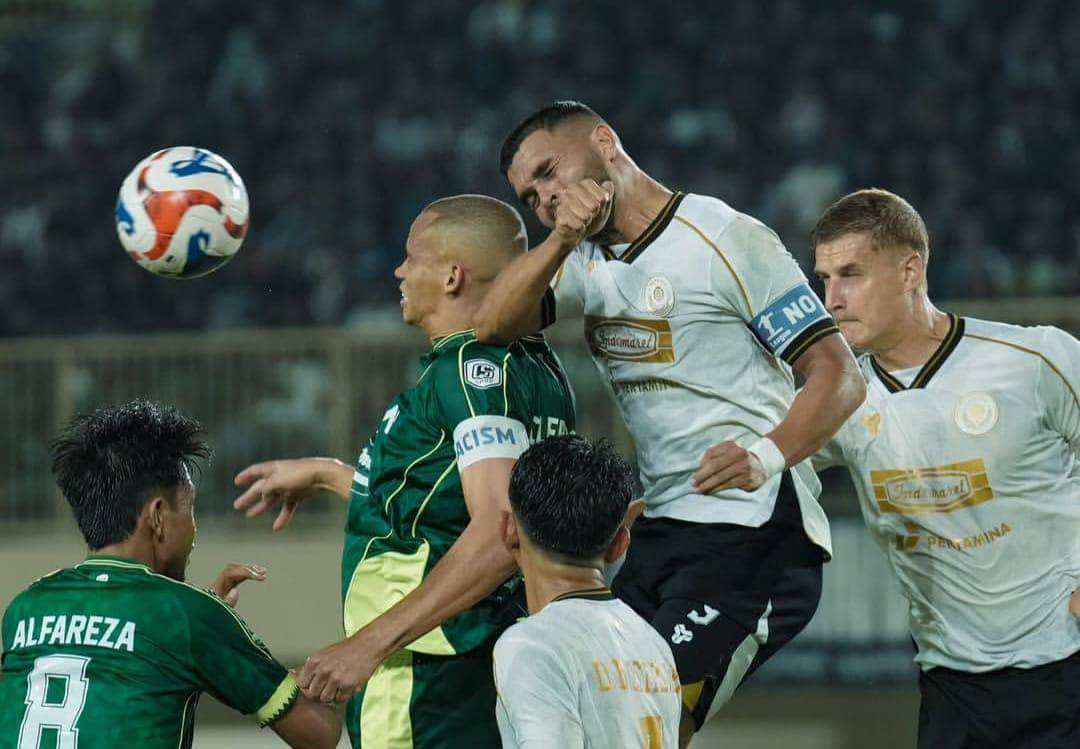 PSS Sleman susah payah meraih kemenangan atas Persiku Kudus di Stadion Maguwoharjo, Sleman, Senin (17/11/2025) malam.