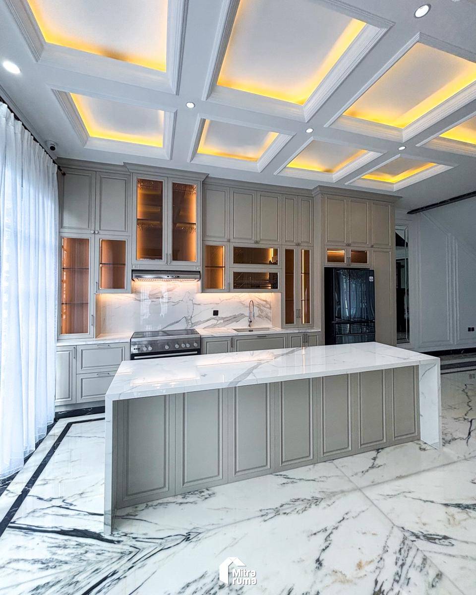 Inspirasi Dapur di Rumah Berkonsep Open Space