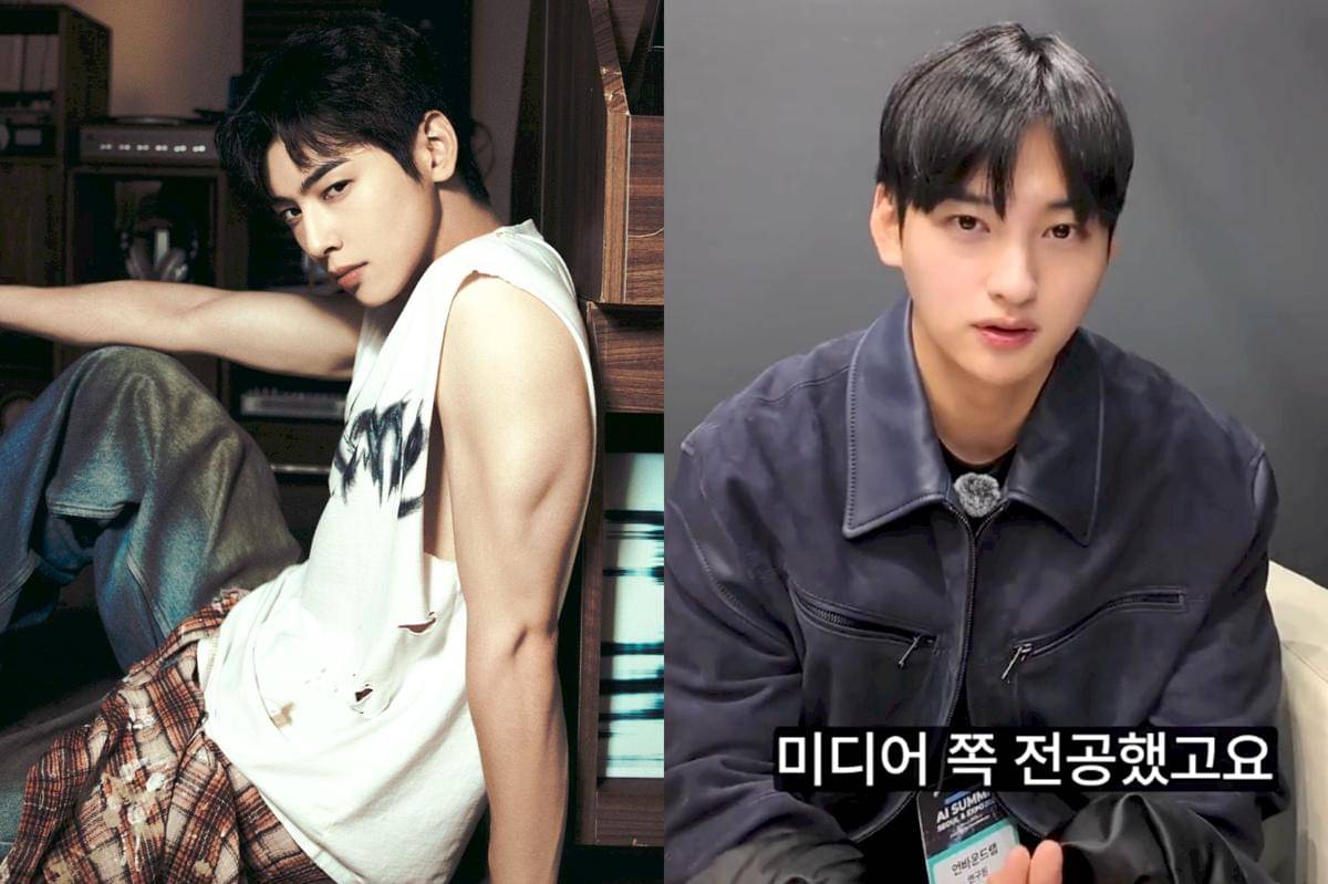 potret Cha Eun Woo Lee Dong Hwi