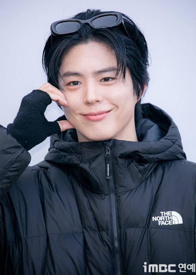 potret Park Bo Gum di event The North Face