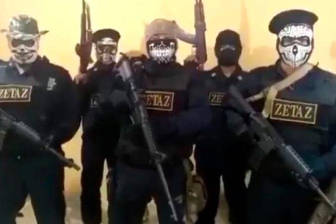 geng kartel Los Zetas