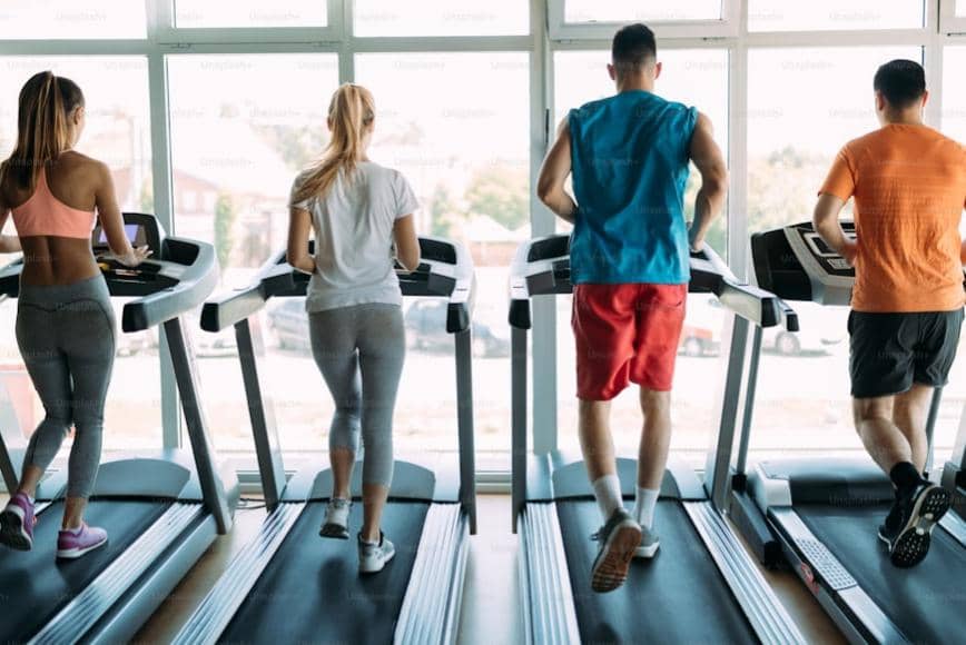 ilustrasi berolahraga