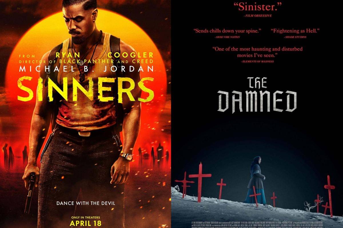 poster film Sinners dan The Damned