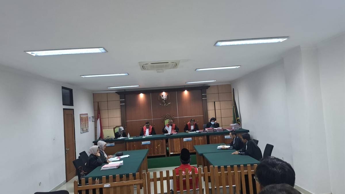 Sidang putusan mahasiswa yang bakar pos polisi (Dok. Khaerul Anwar)