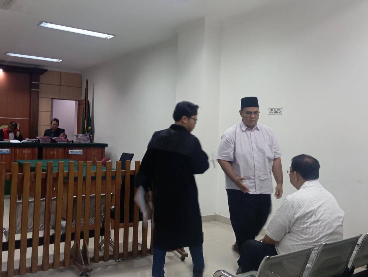 Sidang putusan mahasiswa yang bakar pos polisi (Dok. Khaerul Anwar)