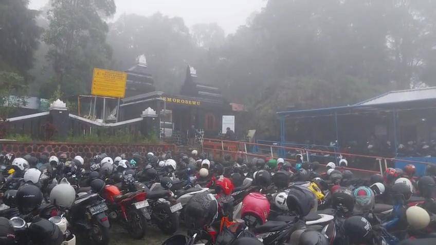 Kondisi cuaca di jalur pendakian gunung Lawu via Cemorosewu Magetan. IDN Times/Riyanto.