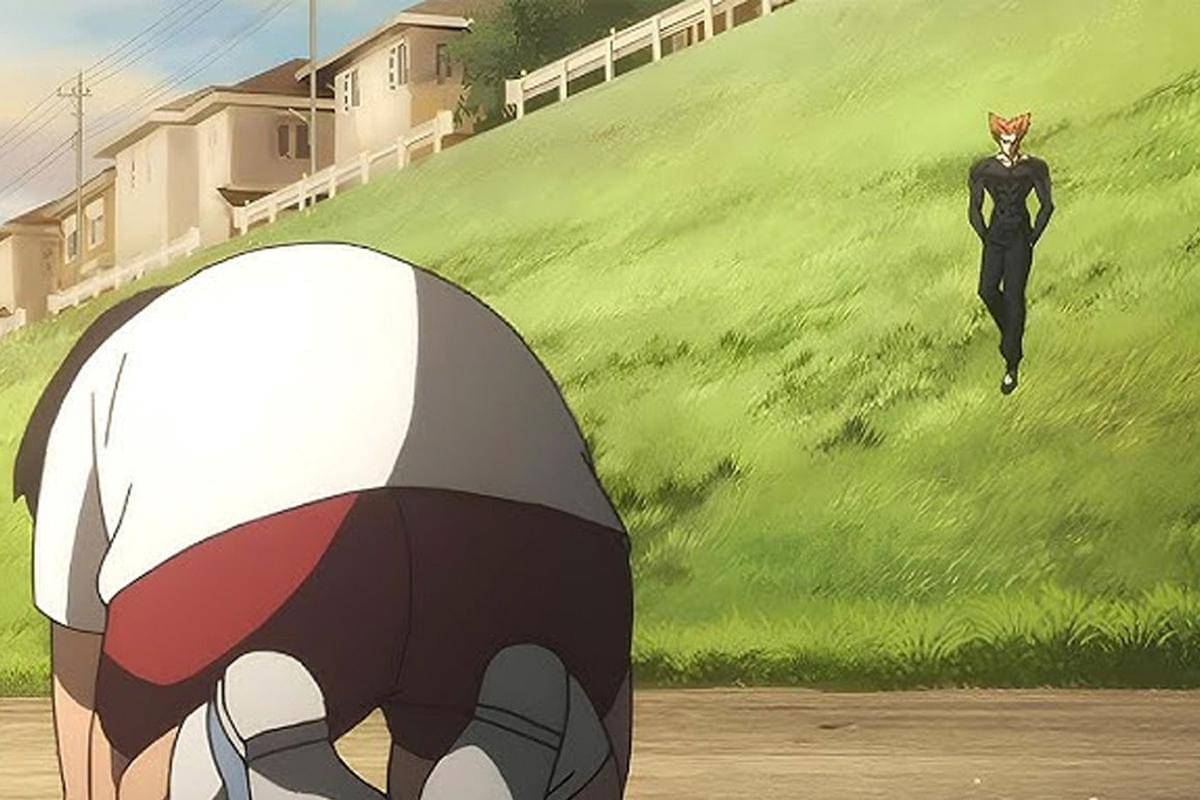 adegan Garou meluncur