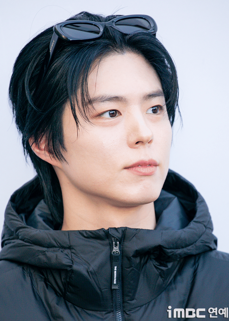 potret Park Bo Gum di event The North Face