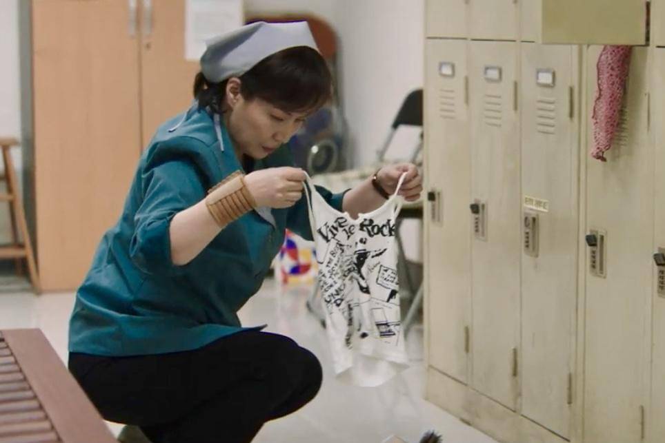 Kim Eul Nyeo (Park Sung Yun) dalam drakor Typhoon Family 