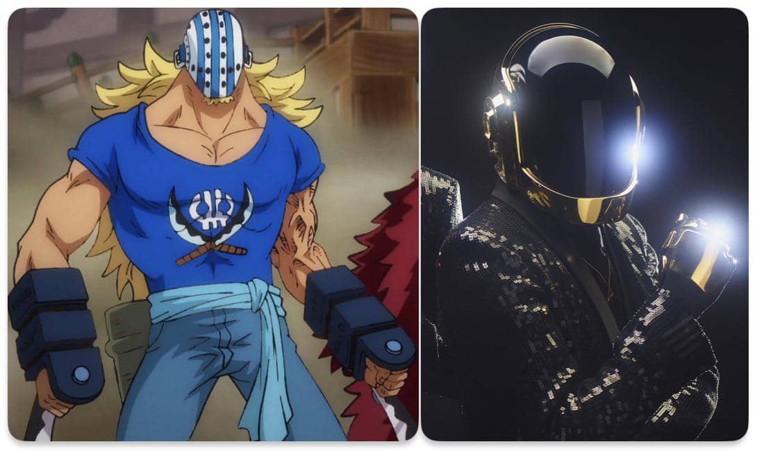 Karakter One Piece yang Terinspirasi Ikon Pop Culture