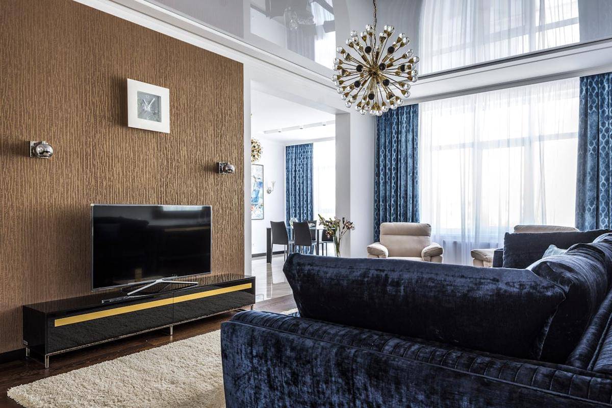 ilustrasi interior rumah skandinavia