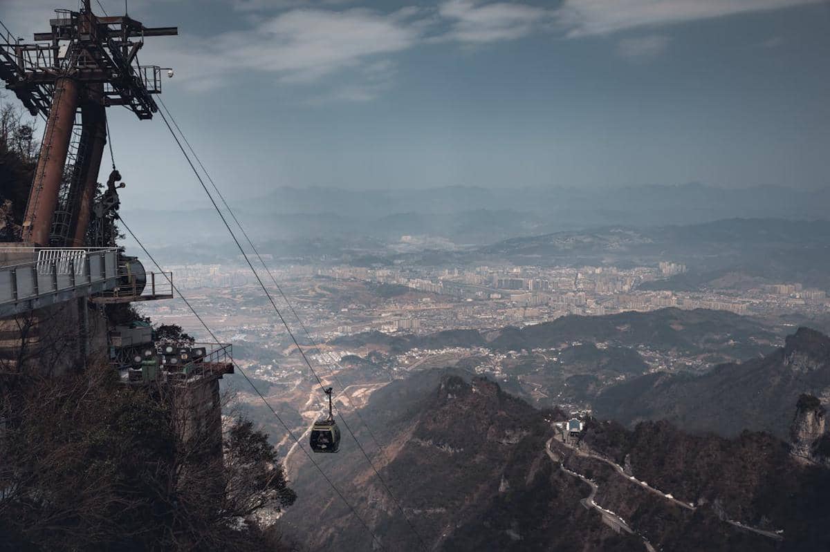 Tianmen Cable Car