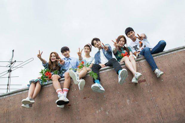 Foto pemeran drakor Because its My First Time