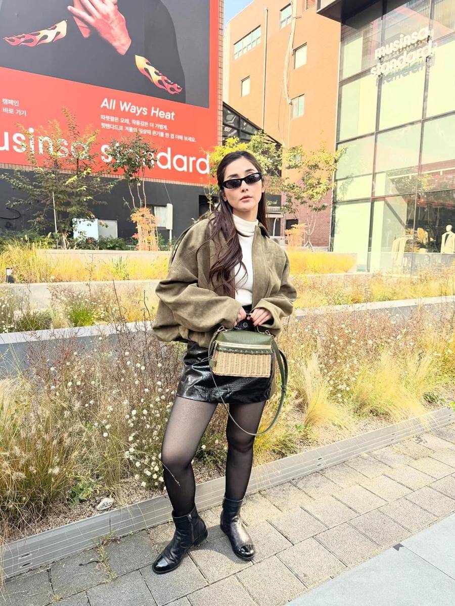 potret Eva Anindita liburan ke Korea Selatan