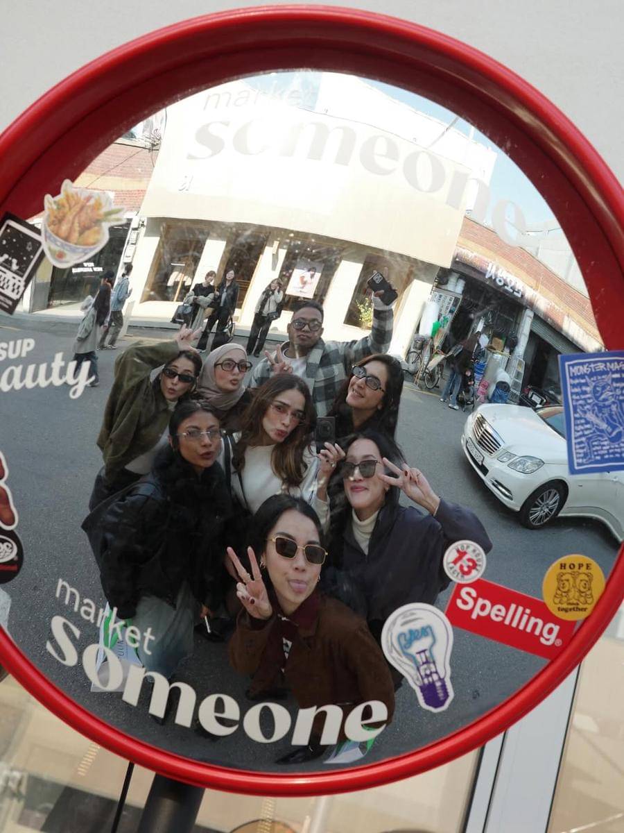 potret Eva Anindita liburan ke Korea Selatan