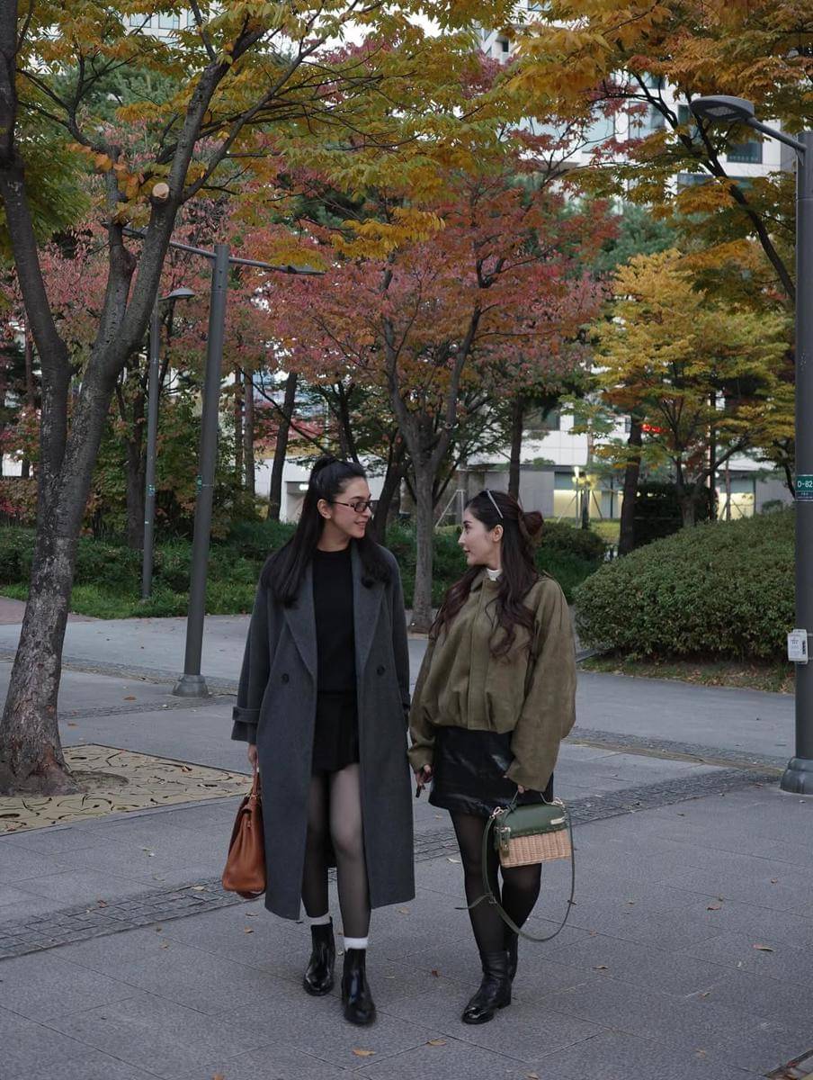 potret Eva Anindita liburan ke Korea Selatan