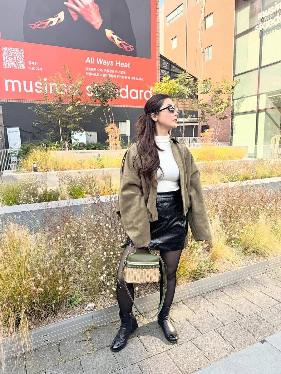 potret Eva Anindita liburan ke Korea Selatan