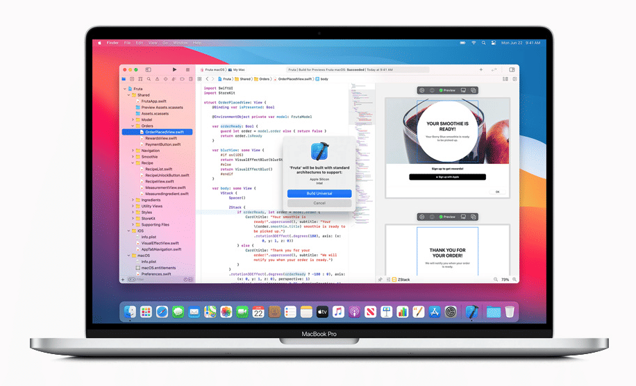 ilustrasi transisi Mac ke Apple silicon