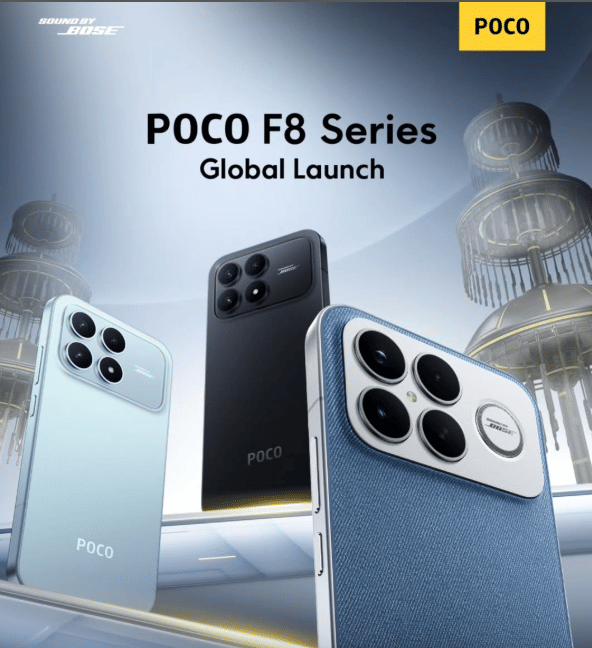 teaser POCO F8 Series rilis di Bali