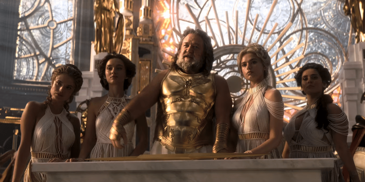 Zeus dan dayang-dayangnya