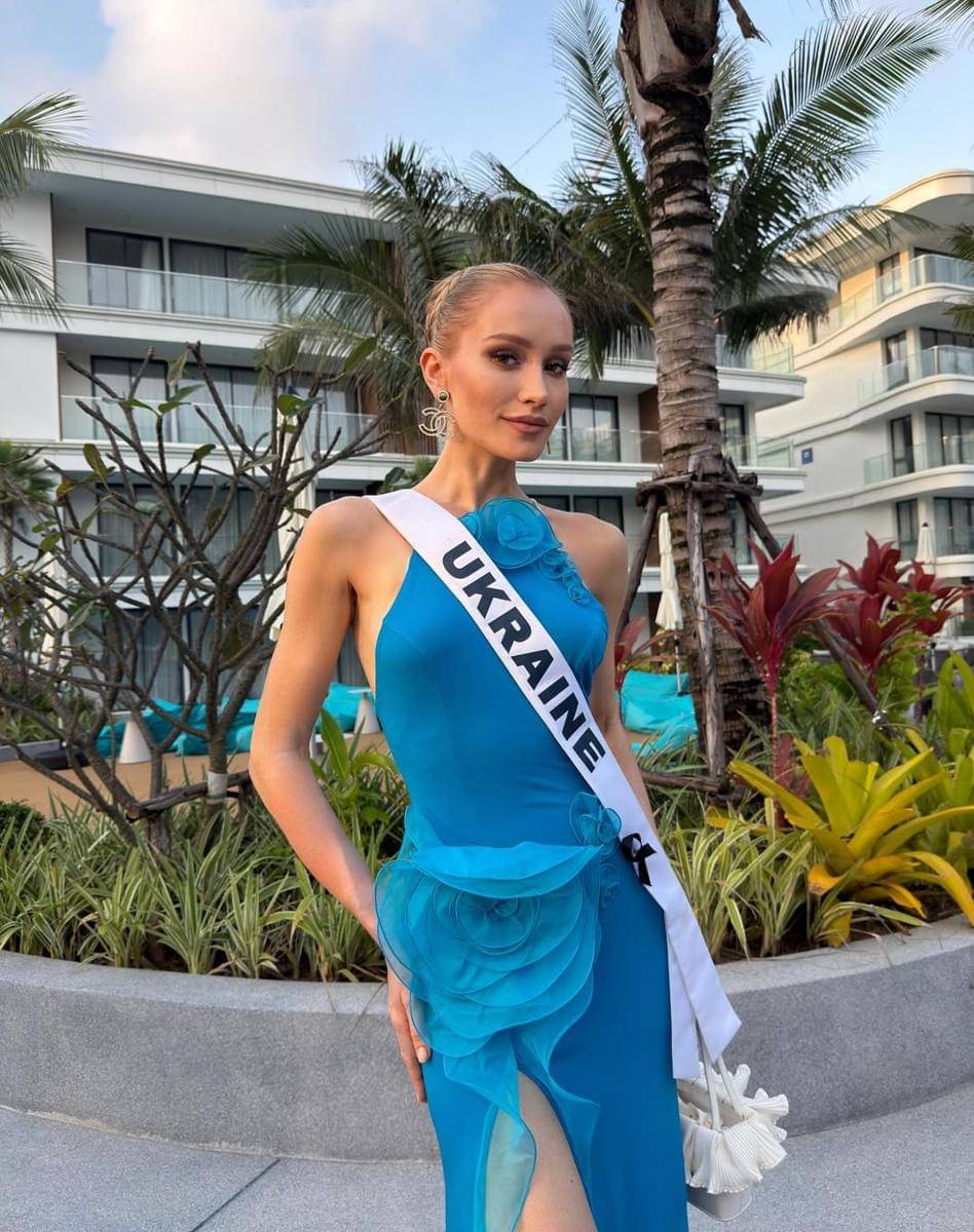 potret Sofiya Tkachuk, Miss Universe Ukraina 2025 