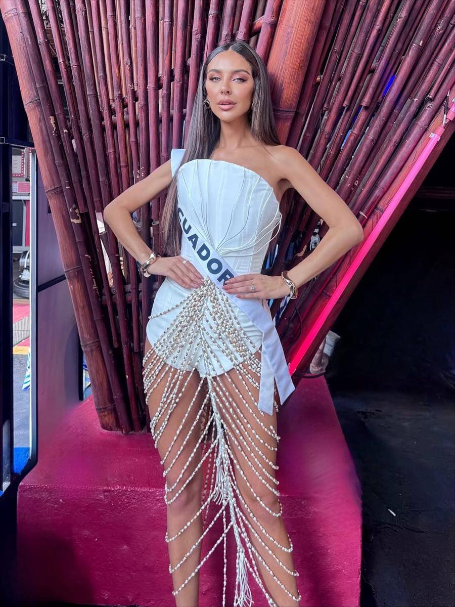 potret Nadia Mejia, Miss Universe Ekuador 2025