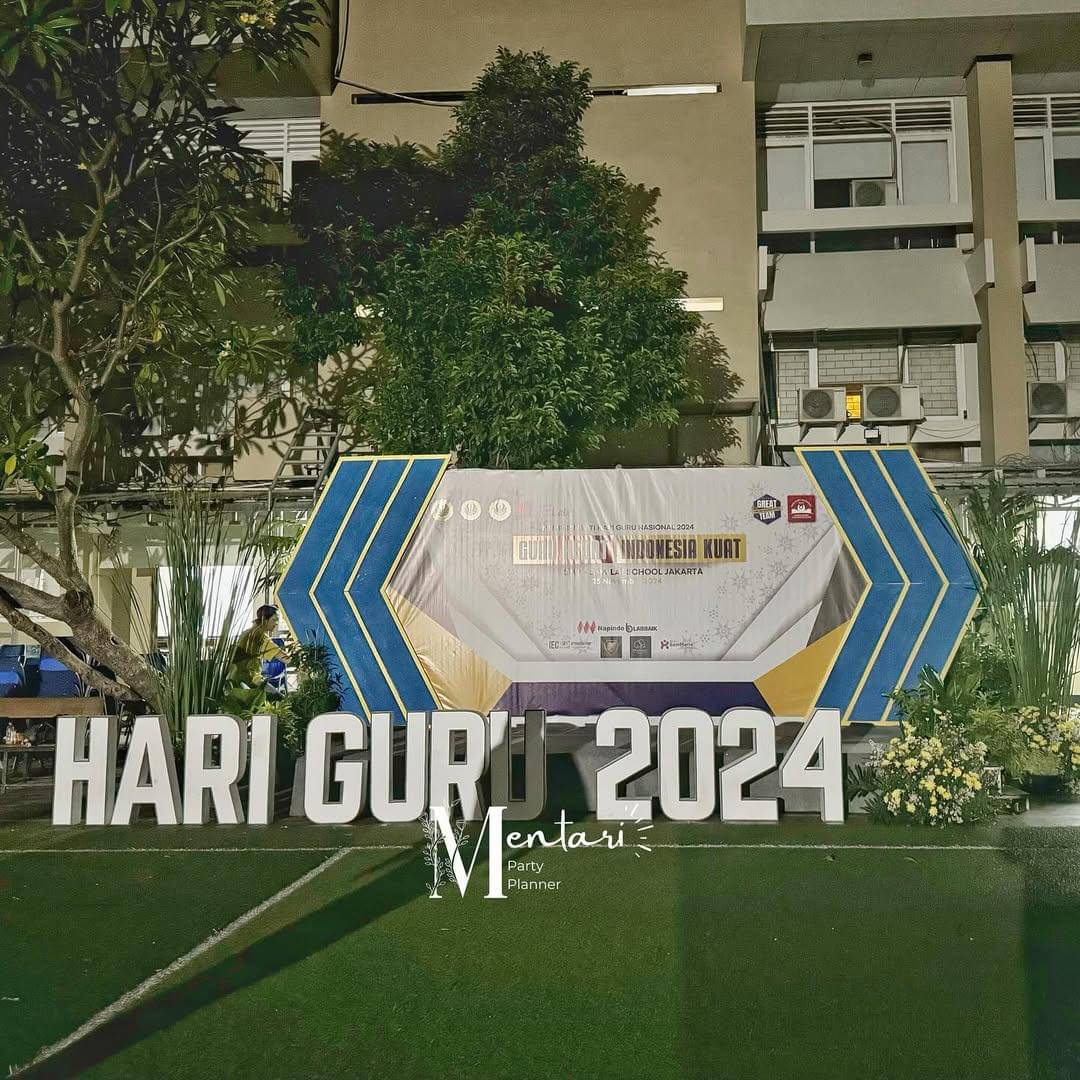 Inspirasi dekorasi Hari Guru Nasional